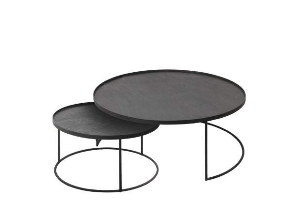 Tablett-Tisch Set L/XL rund